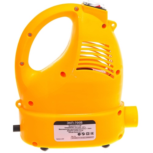 Краскопульт электрический Вихрь ЭКП-700В 72/17/1 фото 6