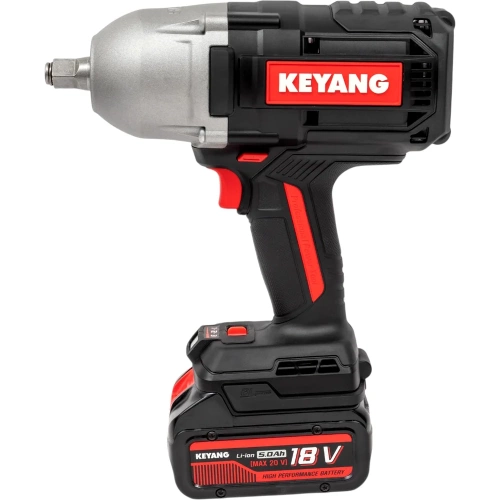 Аккумуляторный ударный гайковерт KEYANG 2 АКБ 5 А*ч IW20BLH-1000V (Set) фото 5 Аккумуляторный ударный гайковерт KEYANG 2 АКБ 5 А*ч IW20BLH-1000V (Set) фото 5