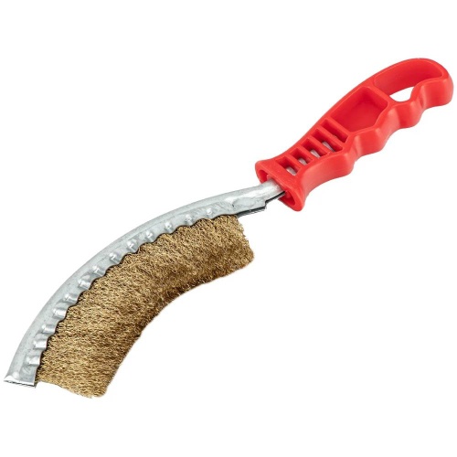 Щетка металлическая Matrix 74839 изогнутая с пластиковой ручкой