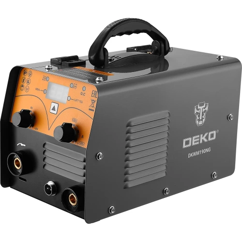 Сварочный полуавтомат DEKO DKWM190NG, MIG без газа/MMA/TIG LIFT, 190А 051-4694 фото 3