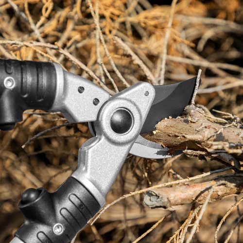 Сучкорез прямого реза, 610 мм, кованый, алюминиевые обрезиненные рукоятки, Forged Luxe, Palisad фото 10