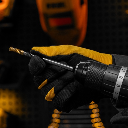 Сверло спиральное по металлу 7,0 x 109мм, Р6М5, Golden Tip, многогранная заточка Denzel фото 8 Сверло спиральное по металлу 7,0 x 109мм, Р6М5, Golden Tip, многогранная заточка Denzel фото 8