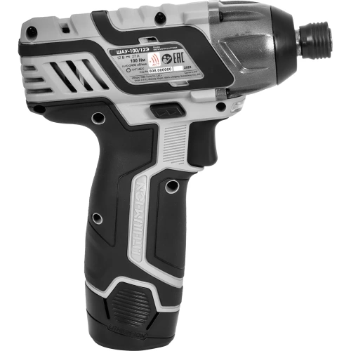 Ударный аккумуляторный шуруповерт Интерскол ШАУ-100/12Э АПИ-Т (Li-ion, кейс, 2 аккум., 2,0 Ач, ЗУ) 808.2.2.70 фото 3 Ударный аккумуляторный шуруповерт Интерскол ШАУ-100/12Э АПИ-Т (Li-ion, кейс, 2 аккум., 2,0 Ач, ЗУ) 808.2.2.70 фото 3