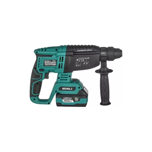 Бесщеточный аккумуляторный перфоратор MINLI 26мм. 2.0N.m Li-ion 18Vx2 / 4.0A DC2601