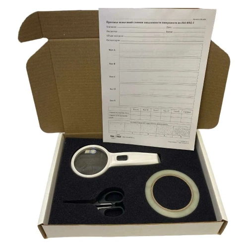 Набор для оценки запыленности поверхности по ISO ООО ТЕХИНТЕСТ 8502-3 ОСЗ-8502 Набор для оценки запыленности поверхности по ISO ООО ТЕХИНТЕСТ 8502-3 ОСЗ-8502