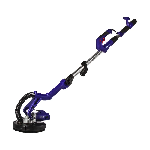 Шлифмашина для стен и потолков ПУЛЬСАР ШМБ 225-750С (750 Вт, 225мм, 700-1700 об\мин, подстветка, телескоп, подключ к пылесосу) 918-916 фото 6