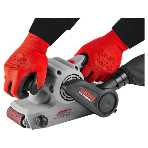 Ленточная шлифовальная машина CROWN CT13311 фото 11 Ленточная шлифовальная машина CROWN CT13311 фото 11