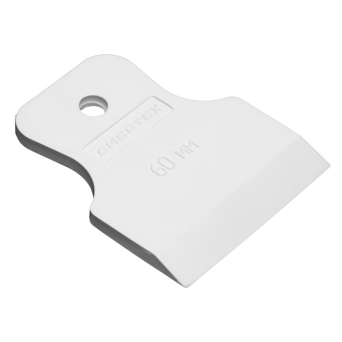 Шпатель, белая резина, 60 мм Сибртех фото 7