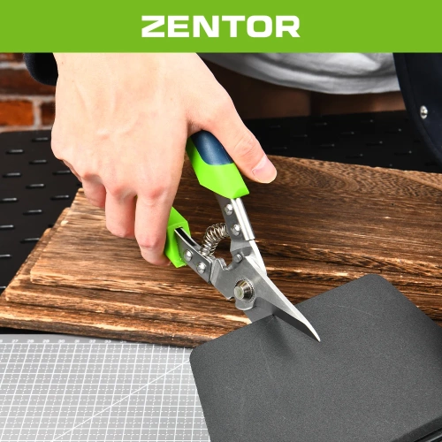 Ножницы по металлу Zentor 215 мм ZT14201 фото 4 Ножницы по металлу Zentor 215 мм ZT14201 фото 4