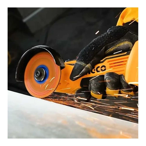 Аккумуляторная угловая шлифовальная машина INGCO INDUSTRIAL 76 мм, Li-Ion, 20 В CAGLI7601 фото 4