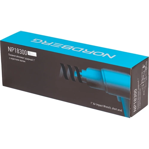 Пневмогайковерт ударный NORDBERG 1", с коротким валом 3600Нм NP18300 фото 11