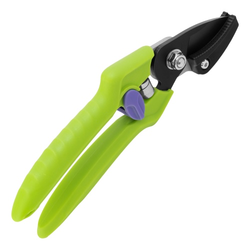 Секатор с наковальней, 190 мм, пластиковые рукоятки Palisad фото 2