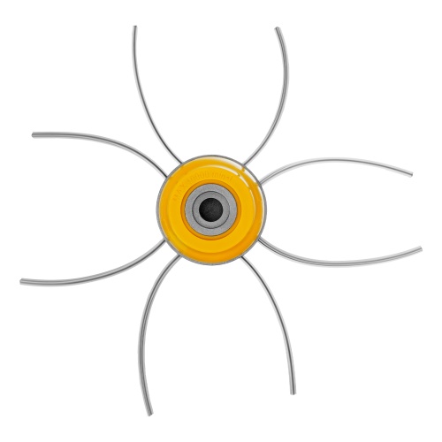 Головка триммерная универсальная, алюминиевый корпус, леска до 4 мм Denzel фото 2 Головка триммерная универсальная, алюминиевый корпус, леска до 4 мм Denzel фото 2