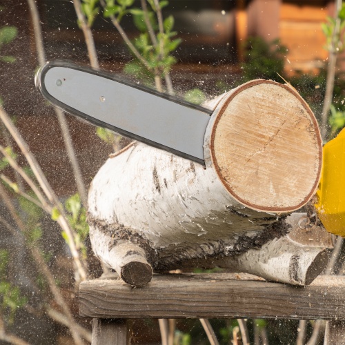 Цепная пила аккумуляторная бесщеточная RCS400-36, Li-ion, 36 В, 4 Ач, шина 400 мм Denzel фото 23 Цепная пила аккумуляторная бесщеточная RCS400-36, Li-ion, 36 В, 4 Ач, шина 400 мм Denzel фото 23