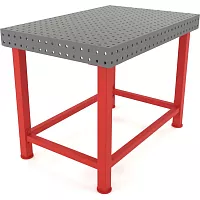 Сварочный стол Flamet expert 800x1200, 12 мм, подстолье с перемычками без колес PBK-800x1200-12