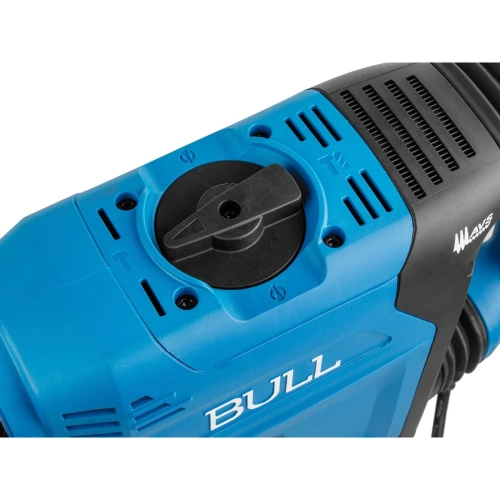 Перфоратор BULL BH 5001 в чем. 1500Вт, 5-15Дж, 50мм, 2 реж. + 1 зуб., 1 сверло, SDS-max, рег. об. 1333955 фото 6