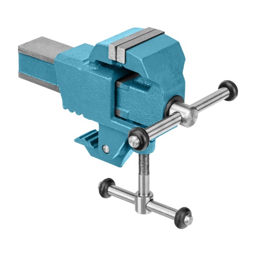 Тиски слесарные, 63 мм, крепление для стола, винтовой зажим (Глазов) фото 25