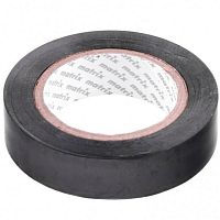 Изолента ПВХ Matrix 88771 черная 15 мм 10 м