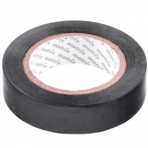 Изолента ПВХ Matrix 88771 черная 15 мм 10 м