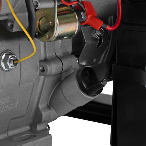 Генератор бензиновый PS 90 ED-3, 9.0 кВт, переключение режима 230 В/400 В, 25 л, электростартер Denzel фото 14