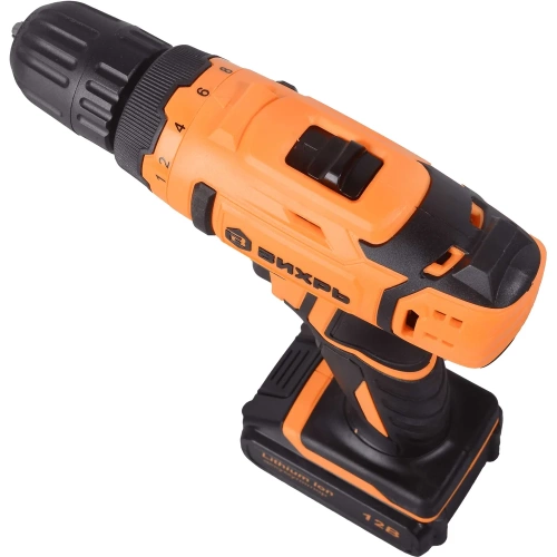 Аккумуляторная дрель-шуруповерт ВИХРЬ ДА-12-2к 72/14/2 фото 8