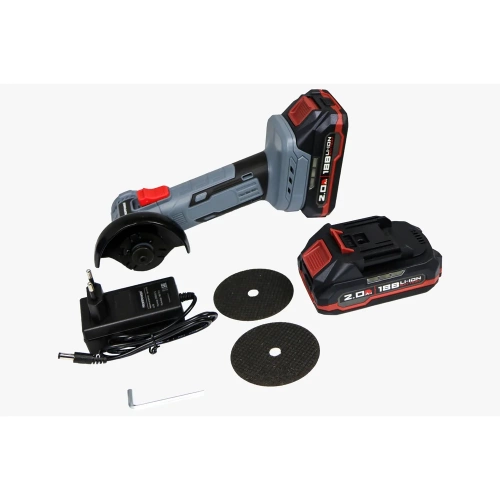 Аккумуляторная бесщеточная Profipower МИНИ УШМ DGA-18B (18В, 76мм, Li-ion-2шт, 2.0Ач, 0-20000об/мин, З/У,в кейсе) E0240 Аккумуляторная бесщеточная Profipower МИНИ УШМ DGA-18B (18В, 76мм, Li-ion-2шт, 2.0Ач, 0-20000об/мин, З/У,в кейсе) E0240