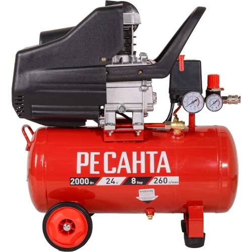 Компрессор Ресанта КП-24/260М 74/7/3 фото 9 Компрессор Ресанта КП-24/260М 74/7/3 фото 9