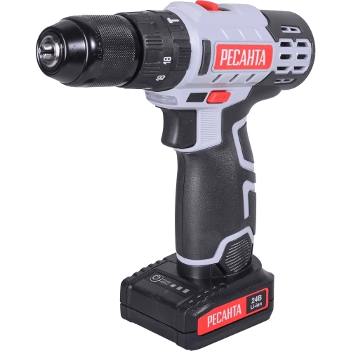 Аккумуляторная дрель-шуруповерт Ресанта ДА-24-2ЛК-У 75/14/8 фото 3