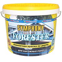 Краска фасадная по дереву Symphony Forester 00-01100270 база А 3/2,7 л