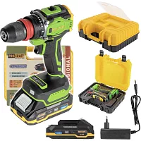 Шуруповерт аккумуляторный PROCRAFT PA18Pro DFR 20В 30Нм (1 АКБ 1,5Ач+ЗУ+Кейс) PA18Pro DRF-1b-c