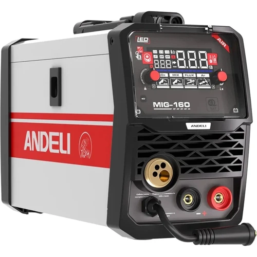 Инвертор сварочный полуавтоматический ANDELI MIG-160 AIR режимы MIG/LIFT TIG/MMA артикул ADL20-215