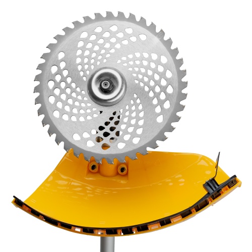 Триммер бензиновый DTL-52S, 52 см3, разъемная штанга, состоит из 2 частей Denzel фото 4