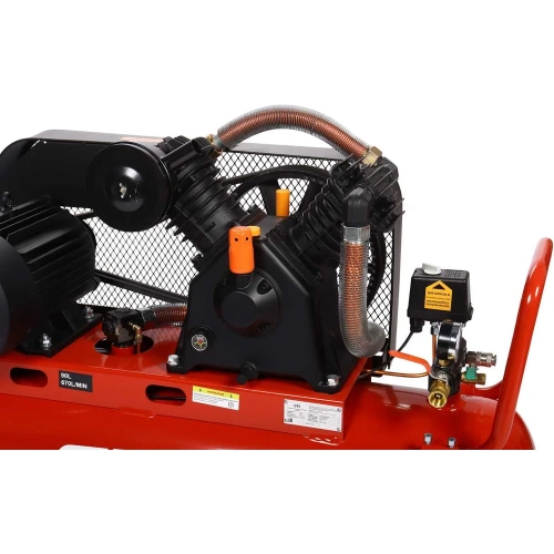 Компрессор поршневой с ременным приводом GTE 380В, ресив. 90л, 670л/мин. /1 GTE-MR4090670A фото 5 Компрессор поршневой с ременным приводом GTE 380В, ресив. 90л, 670л/мин. /1 GTE-MR4090670A фото 5