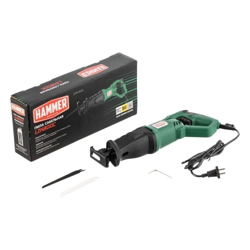 Пила сабельная HAMMER LZK800C 800Вт 0-2800ход/мин макс.пропил 115мм-дер 8мм-мет 838235 фото 8