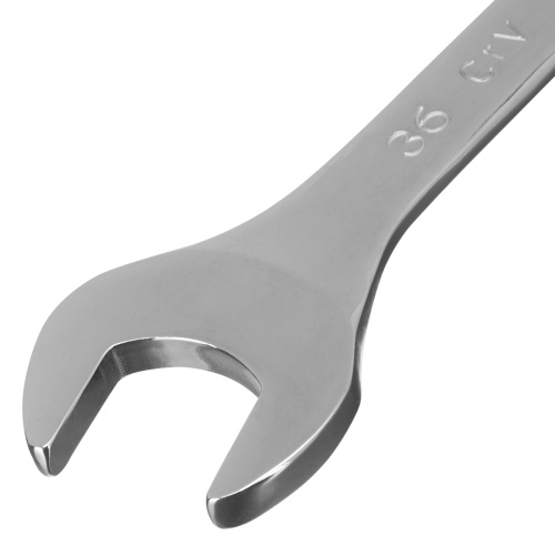 Ключ комбинированный, 36 мм, CrV, полированный хром Matrix фото 2