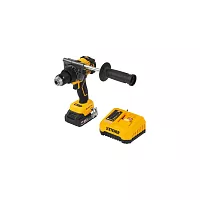 Бесщеточная дрель-шуруповерт STEHER 20 В, 165 Н·м, 1 АКБ LMS (2 А·ч) CB-165-21