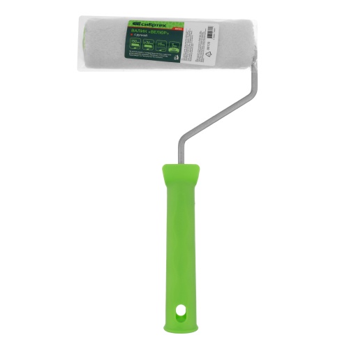 Валик "Велюр" с ручкой, 150 мм, ворс 5 мм, D 36 мм, D ручки 6 мм Сибртех фото 6