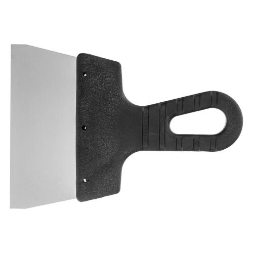 Шпатель фасадный из нержавеющей стали, 150 мм, пластмассовая ручка Сибртех фото 2 Шпатель фасадный из нержавеющей стали, 150 мм, пластмассовая ручка Сибртех фото 2