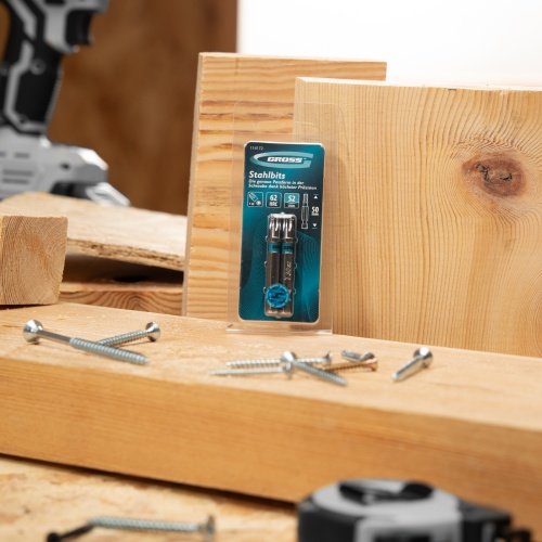 Бита Torx 30х50мм, сталь S2, шестигр., 2 шт. Gross фото 3