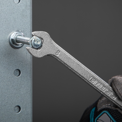 Ключ комбинированный трещоточный, 8 мм, количество зубьев 100 Gross фото 7