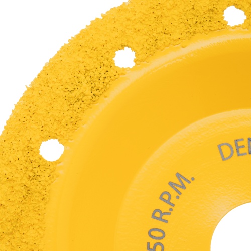 Чашка твёрдосплавная зачистная,125 мм, Наклонная, мелкое зерно #32// Denzel фото 5