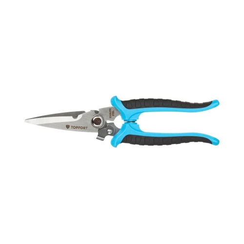 Ножницы по металлу Topfort 8 ручки прорезинованные, сталь 1704753 фото 4 Ножницы по металлу Topfort 8 ручки прорезинованные, сталь 1704753 фото 4