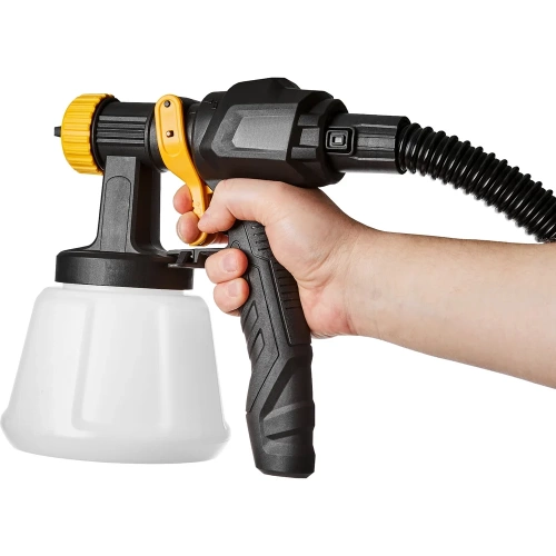 Краскопульт электрический TECMASTER T 1000 DIY с комплектом металлических форсунок 1231000 фото 4