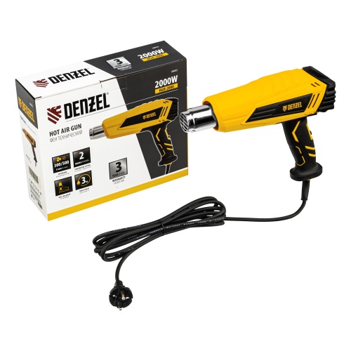 Фен технический HGH-2000, 2000 Вт, 2 режима Denzel фото 8
