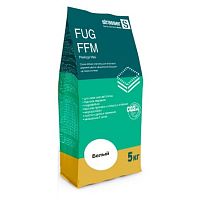 Сухая затирочная смесь Strasser для широких швов 3-20 мм белая 5 кг