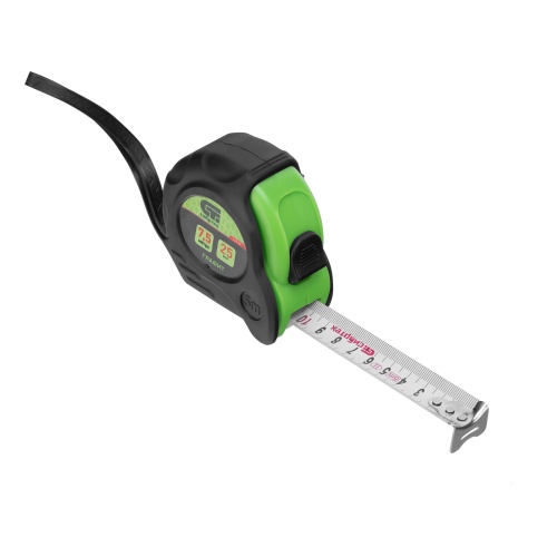 Рулетка Графит,обрезиненный корпус,амортизатор,7,5 м х 25 мм Сибртех фото 3