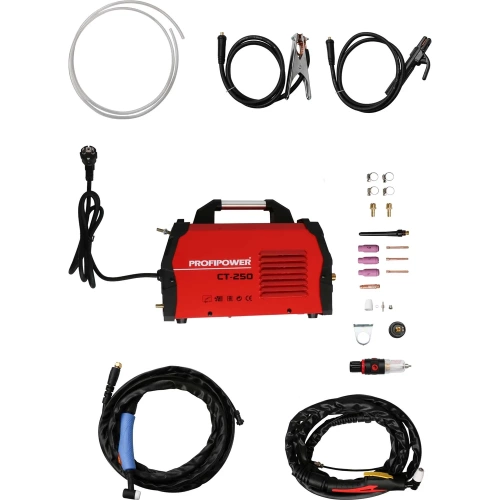 Инвертор плазменной резки Profipower CT-250 3B1 MMA+CUT+TIG (10-40A, толщина реза, 1-14 мм) E0299 фото 4 Инвертор плазменной резки Profipower CT-250 3B1 MMA+CUT+TIG (10-40A, толщина реза, 1-14 мм) E0299 фото 4