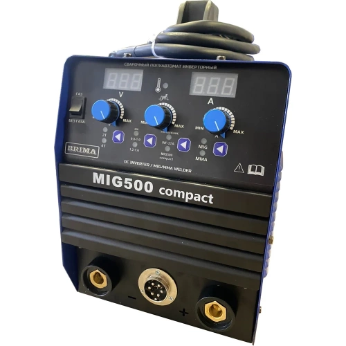 Сварочный полуавтомат Brima mig-500 compact 380 в, d 300, 15 кг НП000001450 фото 3 Сварочный полуавтомат Brima mig-500 compact 380 в, d 300, 15 кг НП000001450 фото 3