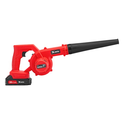 Воздуходувка-пылесос акк. портативная, LB-185, 35 м/с, 170 м3/ч, Li-Ion, 20 В MTX фото 4