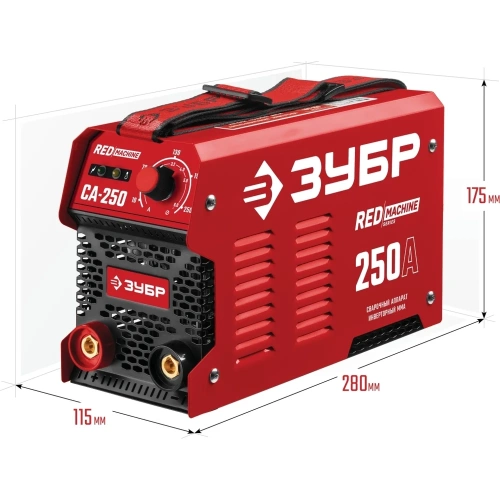 Инверторный сварочный аппарат Зубр 250 А, СА-250 фото 3 Инверторный сварочный аппарат Зубр 250 А, СА-250 фото 3